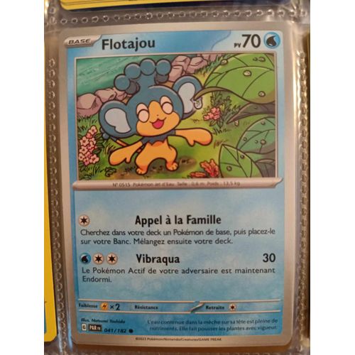 Commune - Pokemon - Faille Paradoxe - Flotajou 41/182