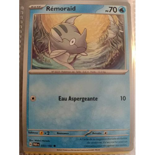 Commune - Pokemon - Faille Paradoxe - Rémoraid 33/182