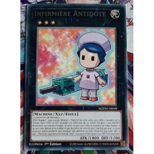 Yu Gi Oh Mztm Fr048 Infirmière Antidote Rare