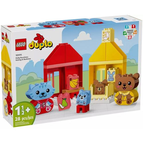 LEGO DUPLO - Mes rituels quotidiens - Le repas et le coucher - 10414