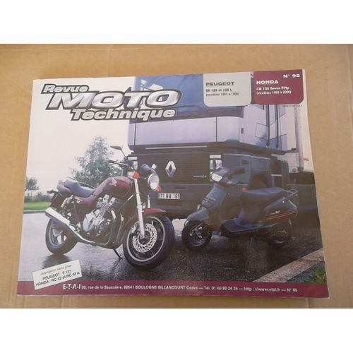 Revue Technique Moto Peugeot Sv 125 Et Honda Cb 750 Seven Fifty