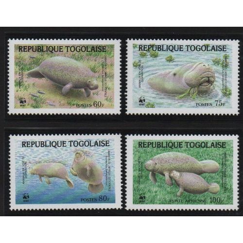 Togo Timbres Les Lamantins 1987