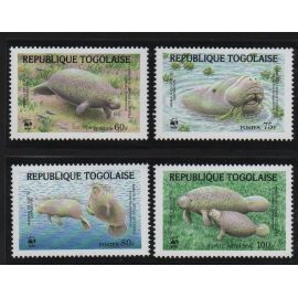 Togo Timbres Les Lamantins 1987