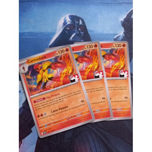 Lot X3 Carmadura (Pps4 Svi 041)Play! Pokémon Packs Récompense Quatrième Série
