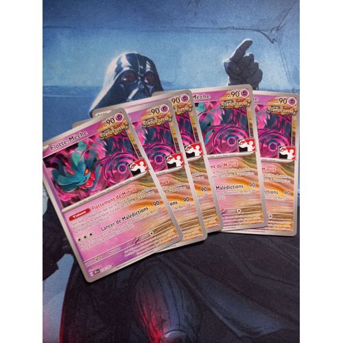 Lot X5 Flotte-Mèche (Pps5 Tef 078)Play! Pokémon Packs Récompense Cinquième Série