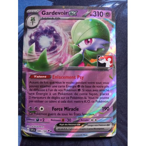 Gardevoir Ex (Pps5 Svi 086)Play! Pokémon Packs Récompense Cinquième Série