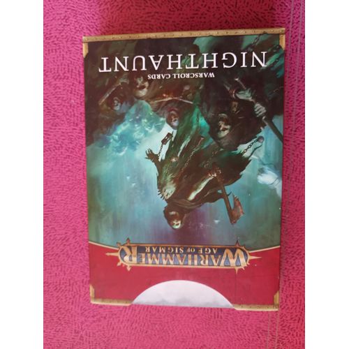Jeu De Rôle Cartes Warhammer Age Of Sigmar - Warscroll Cards Nighthaunt