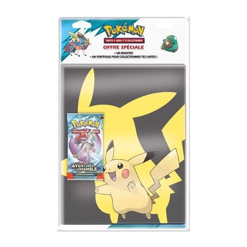 Asmodee Ultra Pro Pokemon Pack Portfolio Avec Booster Ev09 Pre Commande En Attente