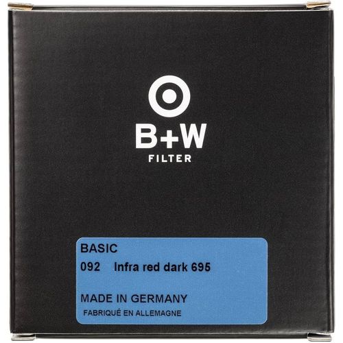 B+W Filtre Infrarouge Dark Red 695 Basic 62mm