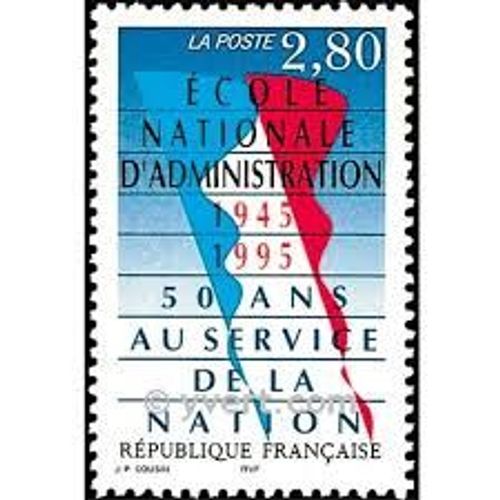 50ème Anniversaire De L'école Nationale D'administration Année 1995 N° 2971 Yvert Et Tellier Luxe