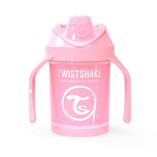 Tasse D'apprentissage Mini Cup Rose 230 Ml De Twistshake