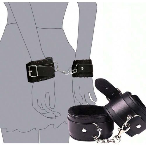 Menottes Sexuelles Douce Attache Poignet Et Cheville Jouet Sexuel Simili Cuir