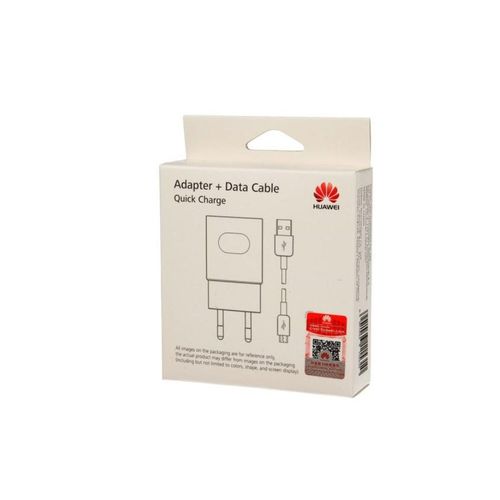 Chargeur Secteur 2a D'origine Huawei Modèle Ap32 - Câble Usb Type C - Blanc