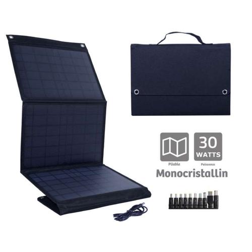 Panneau solaire pliant 30w pour station énergie Orium