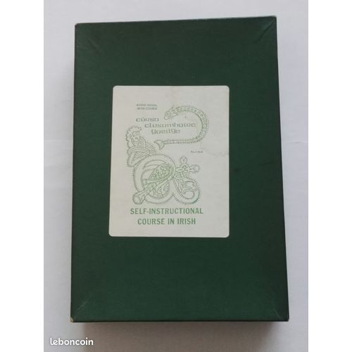 Méthode D'auto-Enseignement Du Gaëlique (Self-Instructional Course In Irish) Avec Cassette Audio Et Manuel 1976