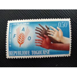Timbre Togo Yt 377 Campagne Contre La Faim 1963 (060309 )
