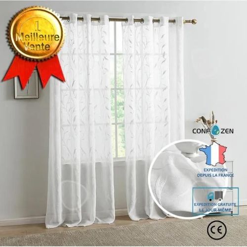 Confo® Rideaux Rideaux Moustiquaires De Balcon De Salon Rideaux Brodés Dolly Moustiquaires De Fenêtre Transmettant Lumière Rideaux R