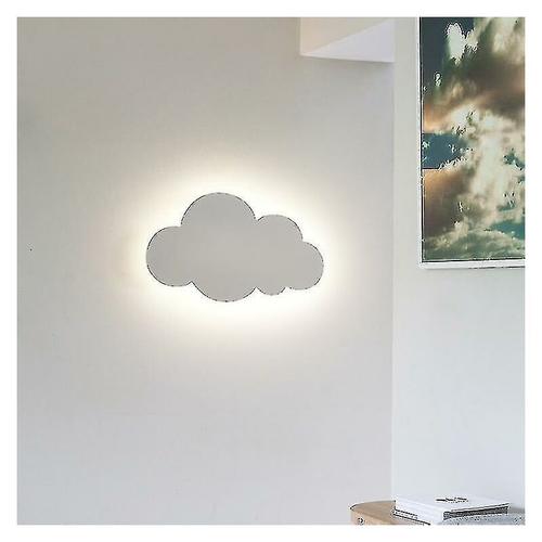 Applique Murale - Lumière Nuageuse - Pour Intérieur - Moderne - Abat-Jour En Acrylique Avec Lampes Led Intégrées -Petits Nuages Blancs