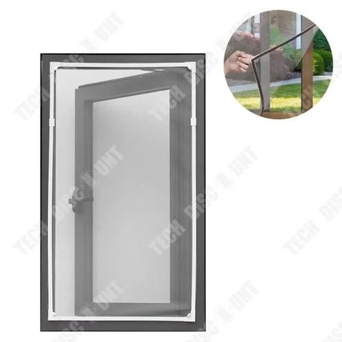 Td® Moustiquaire 150*200cm Anti-Moustique Et Anti-Poussière Respectueux De L'environnement Et Inodore Moustiquaires Magnétiq