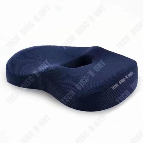 Td® Bureau Fesses Coussin Voiture Maison Bout À Bout Coussin Chaise Tabouret Couleur Unie Fibre De Polyester Mousse À Mémoire