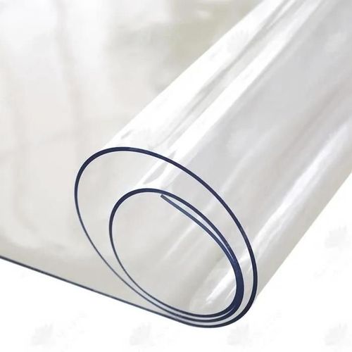 Htbe® Tapis De Table Transparent En Pvc Écologique Imperméable, Résistant À L'huile, Anti-Brûlure 70cm Panneau De Cristal