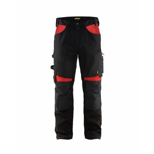 Pantalon Artisan Blaklader Sans Poches Flottantes T.52 - Marine Fonce/Noir - 155618608699-52