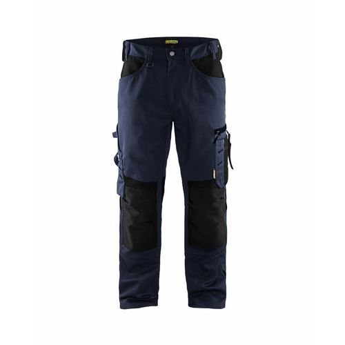 Pantalon Artisan Blaklader Sans Poches Flottantes T.52 - Marine Fonce/Noir - 155618608699-52