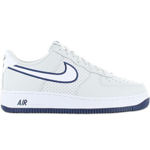 Nike Air Force 1 Low 07 Baskets Sneakers Chaussures Cuir Gris Fj4211s002