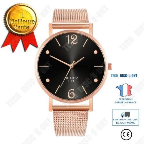 Td® Quartz Montres-Bracelets Casual Et Business Series Mesh Montre De La Ceinture Cadeaux Hommes 3454586