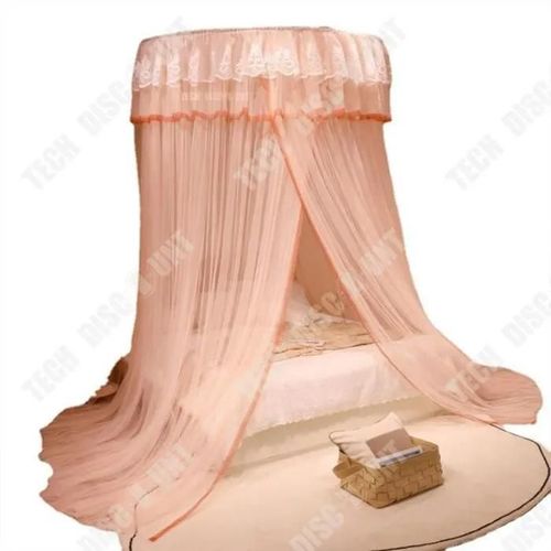 Td® Moustiquaire Sans Installation Porte Simple Dôme Suspendu Style Princesse Moustiquaire Cryptée Maison Chambre Moustiquaire