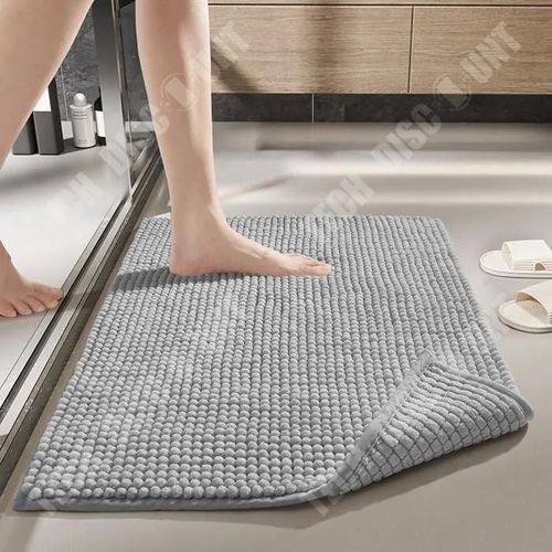 Td® Tapis De Sol En Chenille Épais Antidérapant Pour Salle De Bain Chambre À Coucher Tapis De Pied Absorbant Pour Porte D'entrée 40x