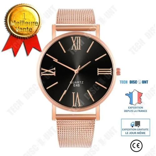 Td® Quartz Montres-Bracelets Casual Et Business Series Mesh Montre De La Ceinture Cadeaux Hommes 3574784448