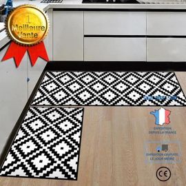 2 Pièces Tapis D'entrée Antidérapants Cuisine Évier Lavable Intérieur Salle De Bain Chambre Adulte Décoratif Debout Paillassons
