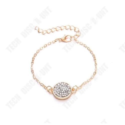 Td® Lot 5 Pièces Bracelet Bijoux Gourmette -Carte Monde Tortue Perle Love Cadeau Pour Femme Fille Moderne Fantaisie