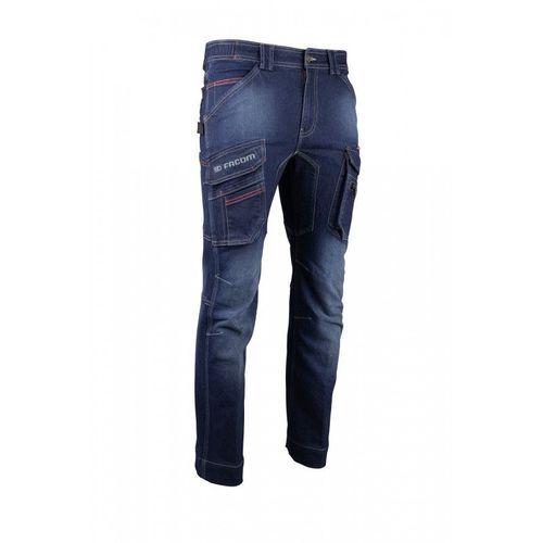 Pantalon Denim Stretch Multipoches - Paddle- Facom - Fxww1040e50