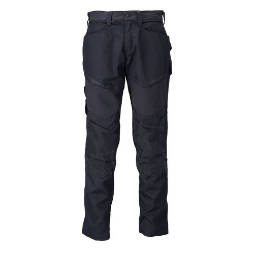 Pantalon De Travail Avec Poches Genouillères Mascot Customized - 22479-230-Bleu Marine-82-50