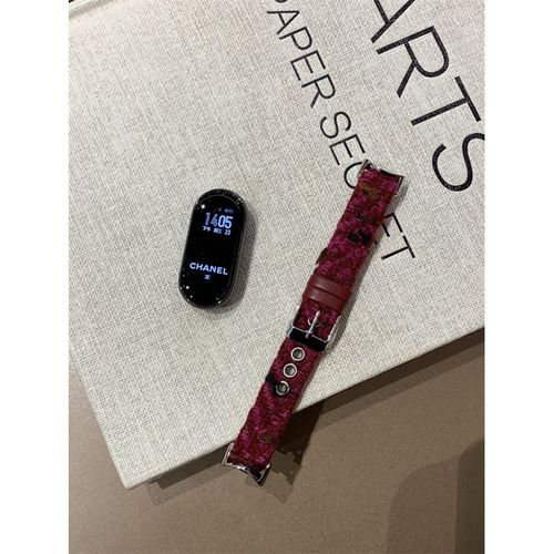 La Laine Convient Au Bracelet De Montre Huawei Gt5 Gt4 Gt3fit, Au Bracelet De Montre Gt2 Magic Xiaomi 8pro9-Style Fin En Laine - Rouge Pitaya - Compatible Avec : Huawei Gt2/Gt3 (42 Mm) - 20 Mm