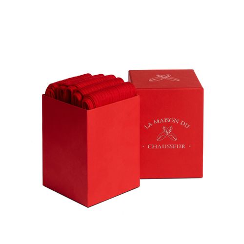 Semainier De Chaussettes De Ville (X5) - Rouge