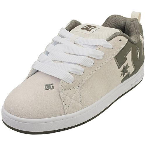Dc Shoes Court Graffik Se Blanc Crème Oliv