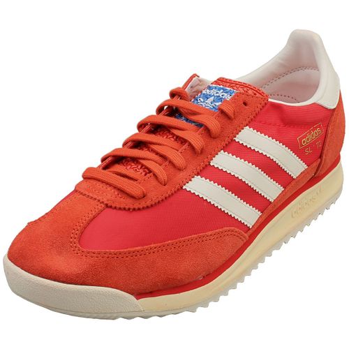 Chaussures Adidas Sl 72 Rs Rouge Et Blanc