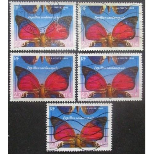 France N°3332 X 5 Oblitéré