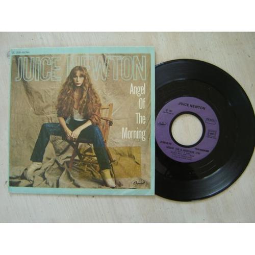 Disque 45 Tours Single //Juice Newton (Country-Rock) Angel Of The Morning/Headin For A Heartache . Capitol/Emi 1981