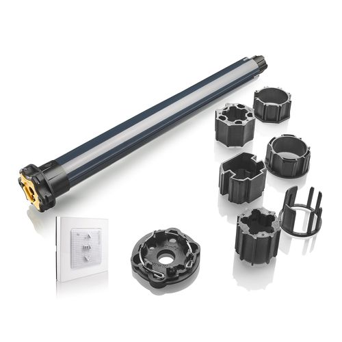Kit de remplacement avec moteur Altus RTS pour moteur volet roulant - Radio RTS - 20Nm - Porte-fenêtre