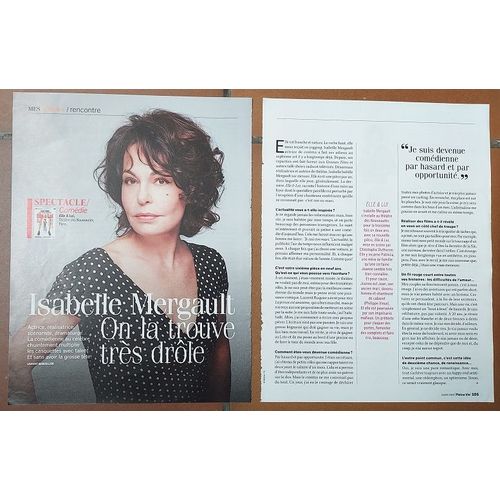 Article Coupure Presse Isabelle Mergault