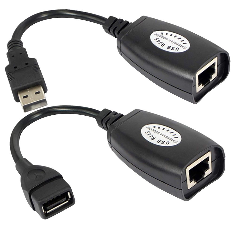 Adaptateur D'Extension de Cble USB Vers RJ45 RJ 45 LAN Exte...