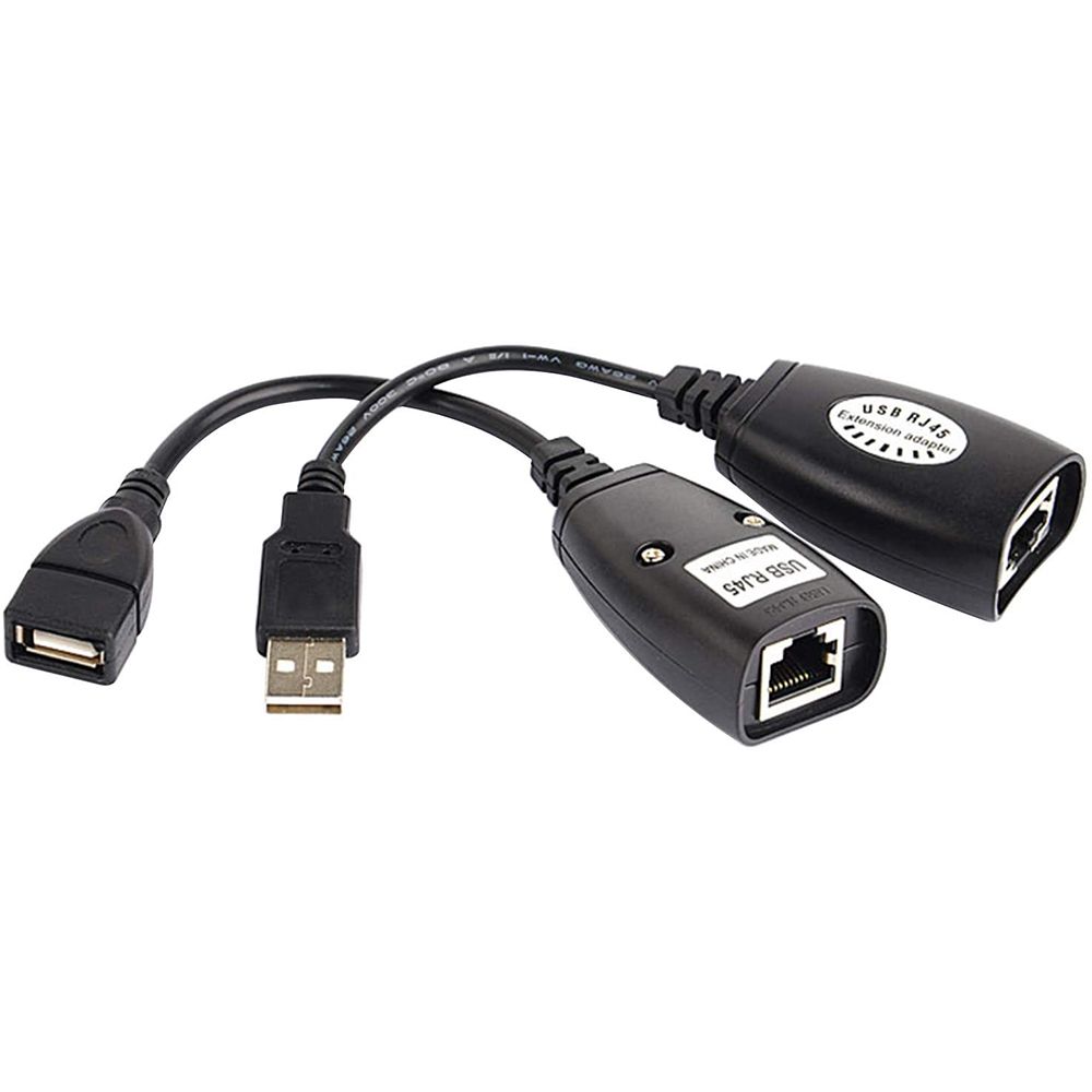 Adaptateur D'Extension de Cble USB Vers RJ45 RJ 45 LAN Exte... - 2