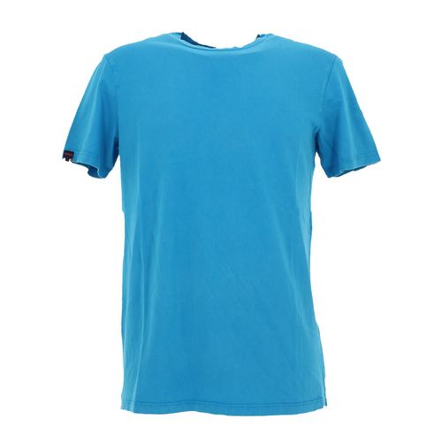 Tee Shirt Manches Courtes Superdry Classic Essential Tee Atomic Blue Bleu Roy Xxl