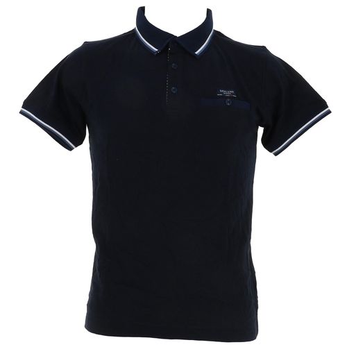 Polo Manches Courtes Deeluxe Drex Po M M+ Bleu Marine S
