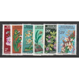 Timbres Centrafrique N° Yt 69 À 74 ( 6 Val.) Neufs *