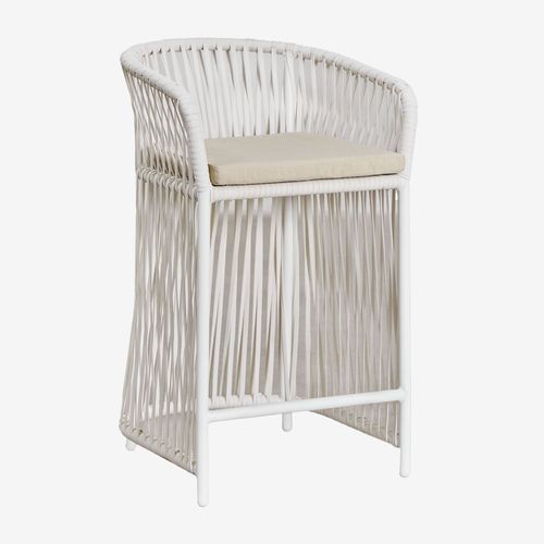 Lot De 2 Tabourets Hauts Sophie Blanc Gardenia ¿65 Cm